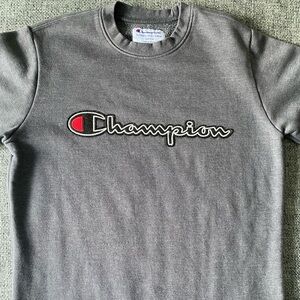 Champion Gray Crewneck Sweatshirt Sz.S